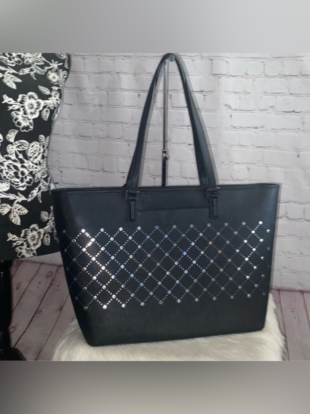 Michael Kors VIOLET Carryall Tote/MONEY PIECES Continental Wallet 2pc Set - Picture 4 of 8